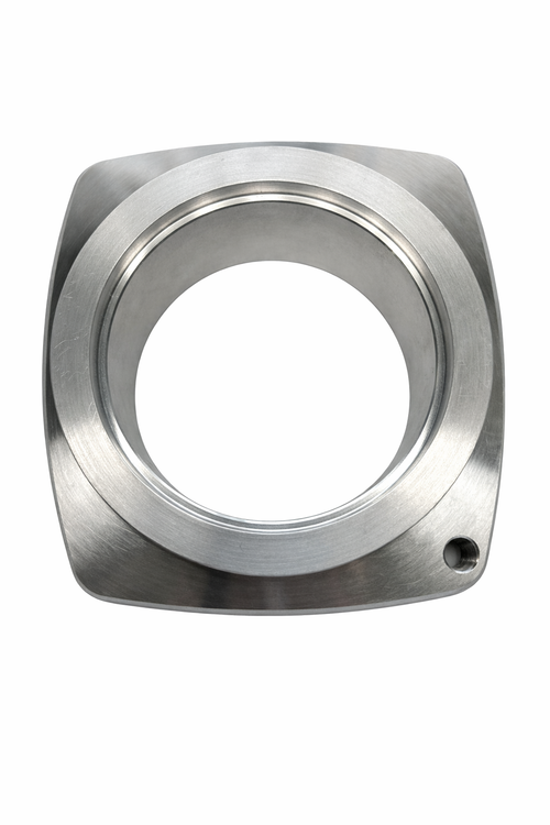 Billet Half Pipe Adapter, Kawasaki 550/440