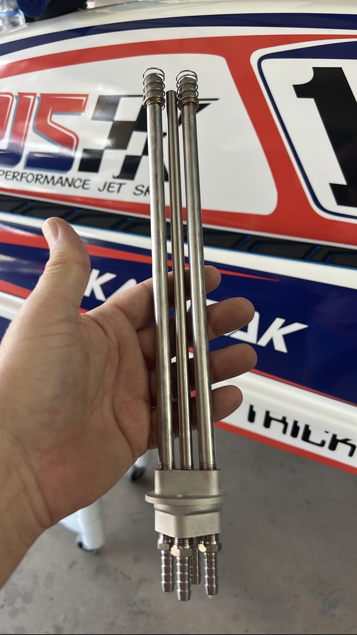 Stainless Steel Fuel Pick Up, Kawasaki 550/440