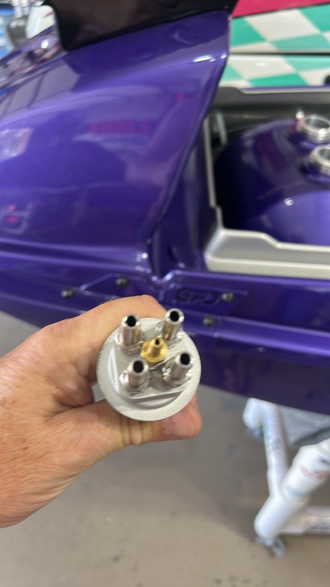 Stainless Steel Fuel Pick Up, Kawasaki 550/440