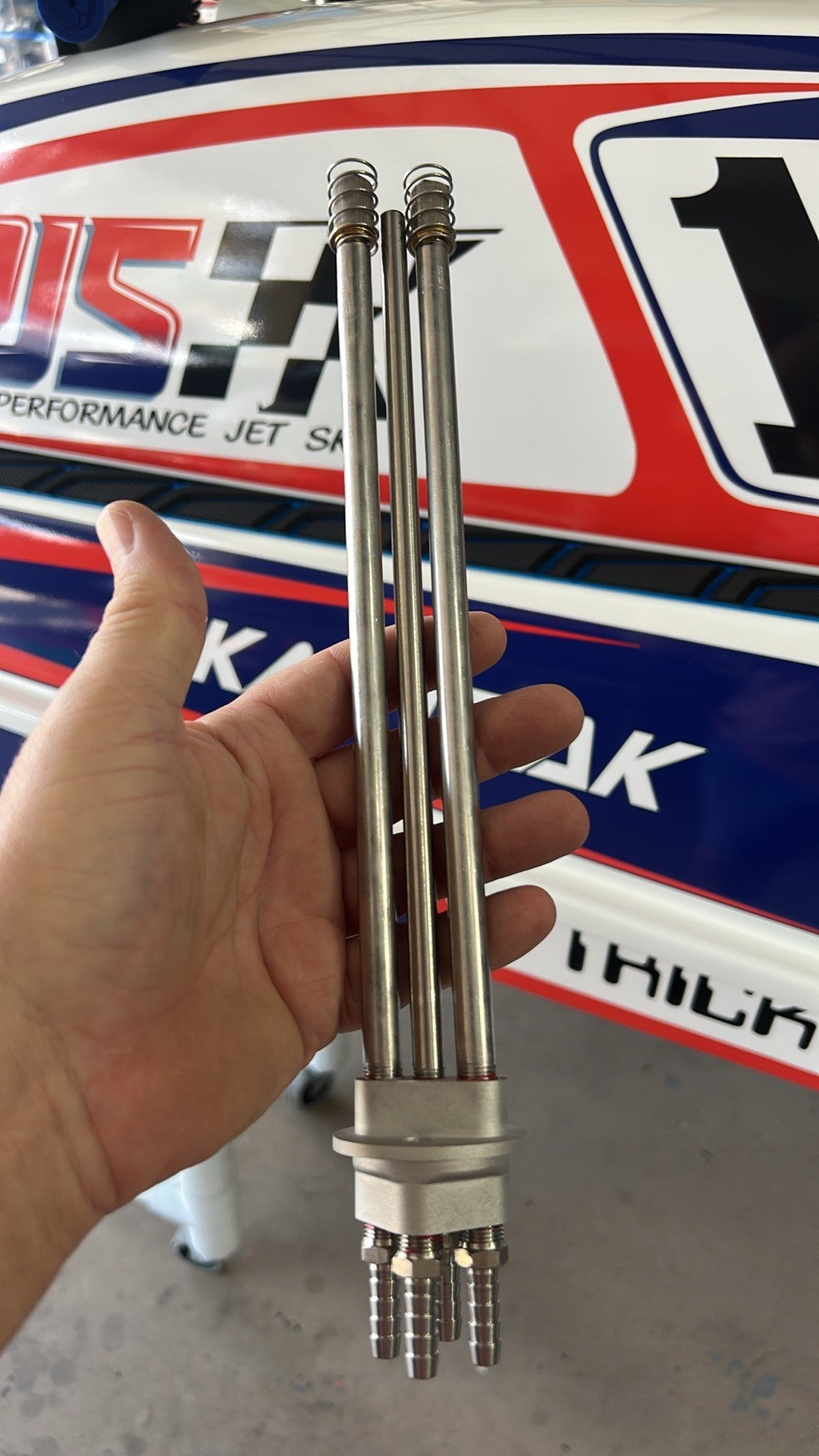 Stainless Steel Fuel Pick Up, Kawasaki 550/440