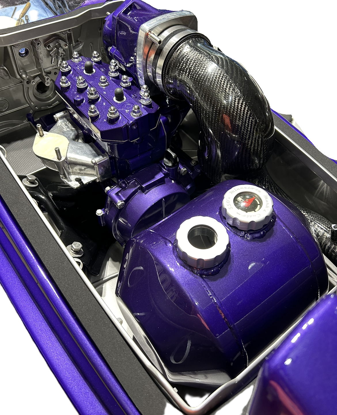 Aluminum Fuel Tank, Kawasaki 550/440