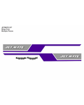 Kawasaki Jet Mate, Graphics Kit Vintage Purple