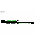 Kawasaki Jet Mate, Graphics Kit Black & Green