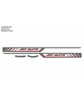 Kawasaki Jet Mate, Graphics Kit Grey & Red