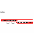 Kawasaki Jet Mate, Graphics Kit Black & Red