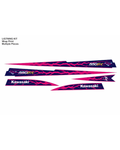 Kawasaki 550/440, Graphics Kit Pink & Purple