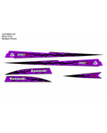 Kawasaki 550/440, Graphics Kit Black & Purple