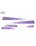 Kawasaki 550/440, Graphics Kit White & Purple