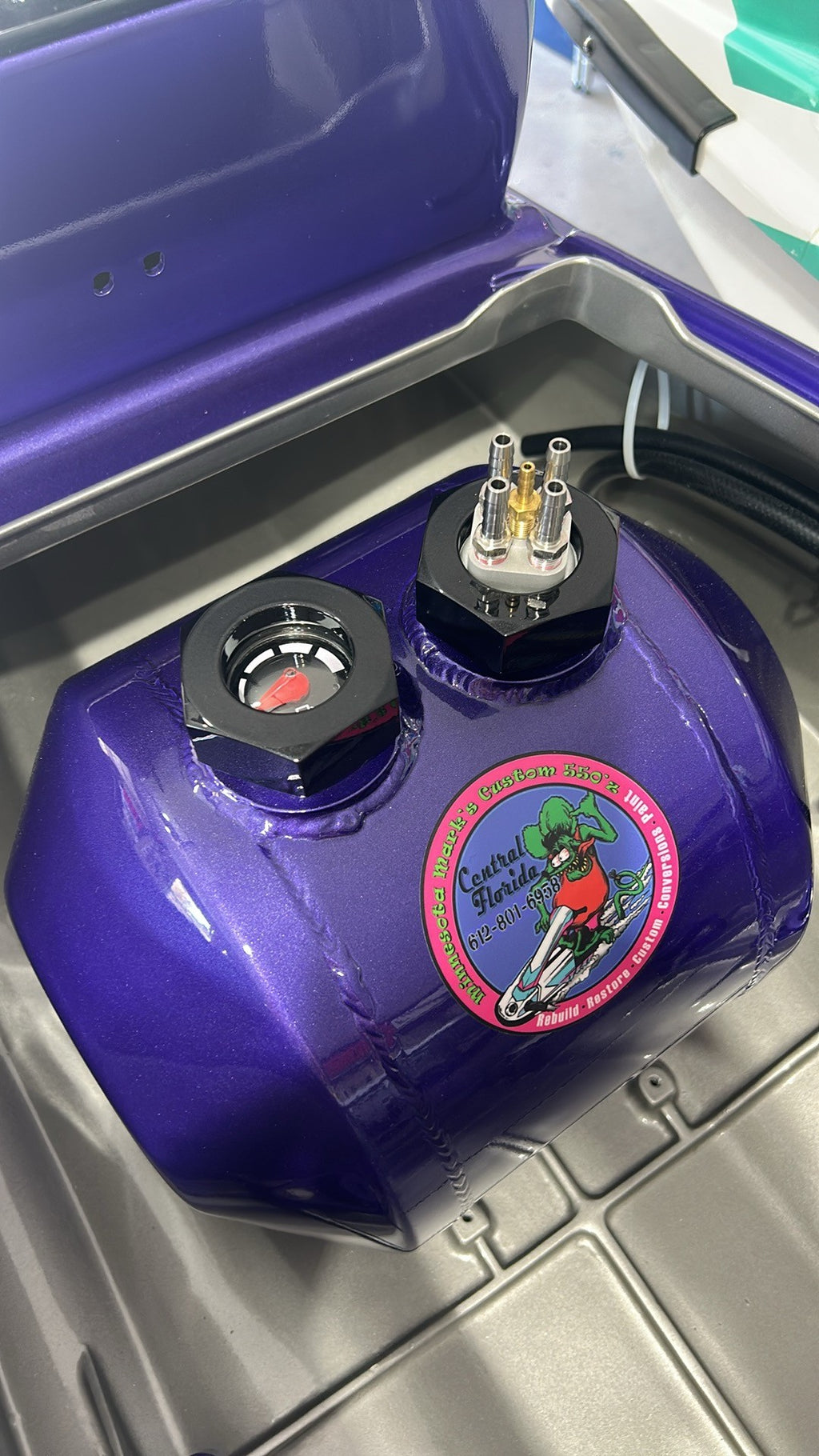 Stainless Steel Fuel Pick Up, Kawasaki 550/440