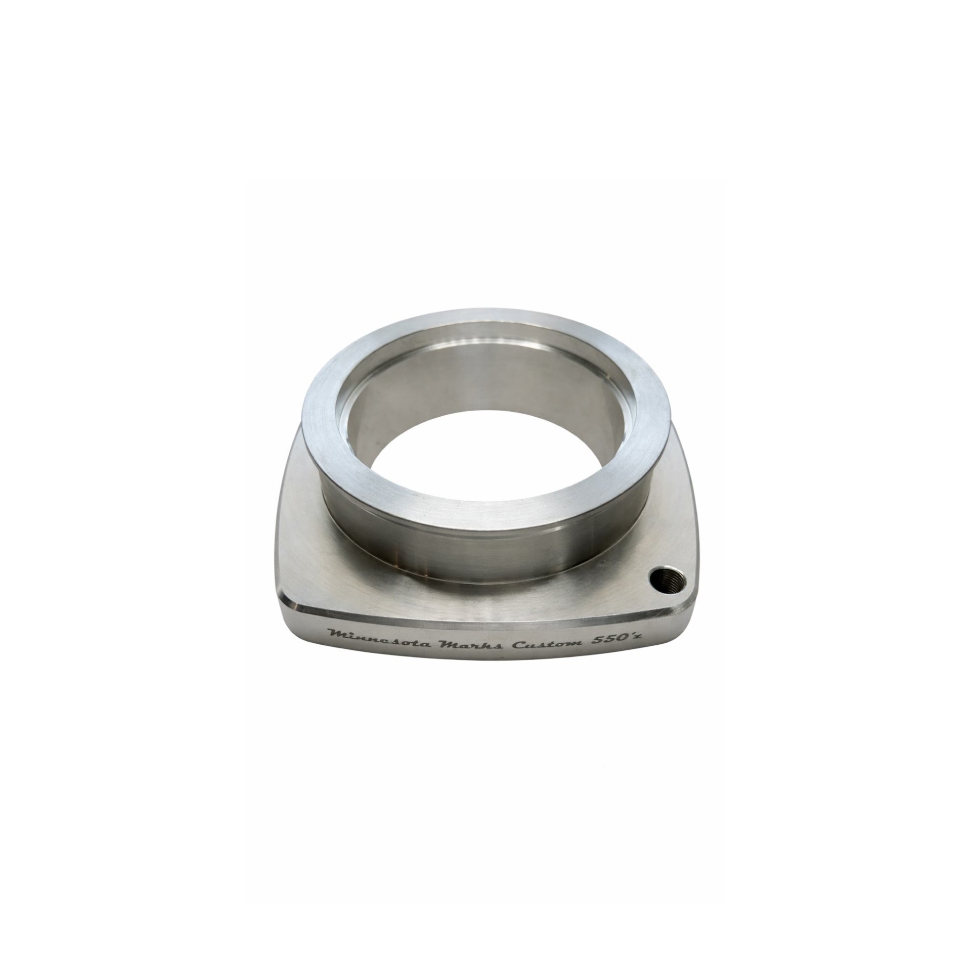 Billet Half Pipe Adapter, Kawasaki 550/440